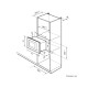 Встраиваемая микроволновая печь LEX BIMO 20.03 BL