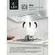 Вытяжка кухонная встраиваемая LEX GS BLOC GS 600 White