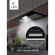 Вытяжка кухонная встраиваемая LEX GS BLOC LIGHT 600 BLACK