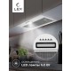 Вытяжка кухонная встраиваемая LEX GS BLOC LIGHT 600 WHITE