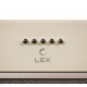 Вытяжка кухонная встраиваемая LEX GS BLOC P 600 Ivory Light