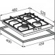 Газовая варочная панель Zigmund & Shtain G 15.4 S