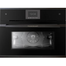 Компактный духовой шкаф с паром Kuppersbusch CBD 6550.0 S2 Black Chrome