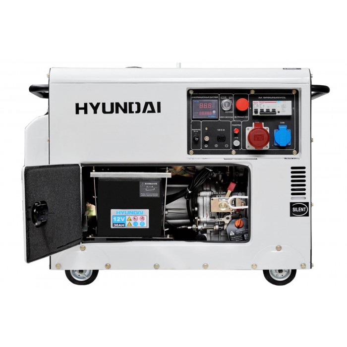 Дизельный генератор HYUNDAI DHY 8500SE
