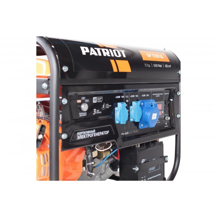 Бензиновый генератор PATRIOT GP 7210LE