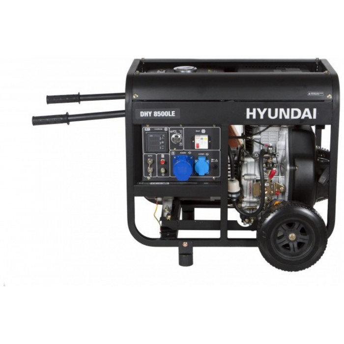 Дизельный генератор HYUNDAI DHY 8500LE