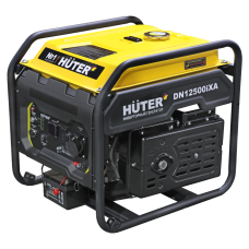 Инверторный генератор Huter DN12500iXA-электростартер