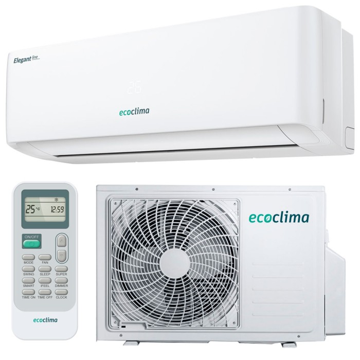 Настенный кондиционер Ecoclima ECW-HE24/AA-4R2/EC-HE24/A-4R2