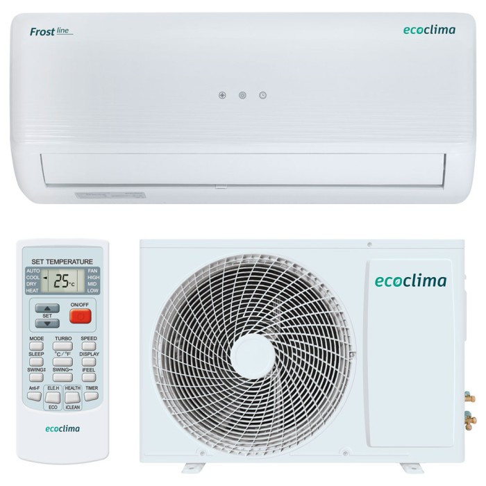 Настенный кондиционер Ecoclima ECW/I-AX09/FB-4R1/EC/I-AX09/F-4R1