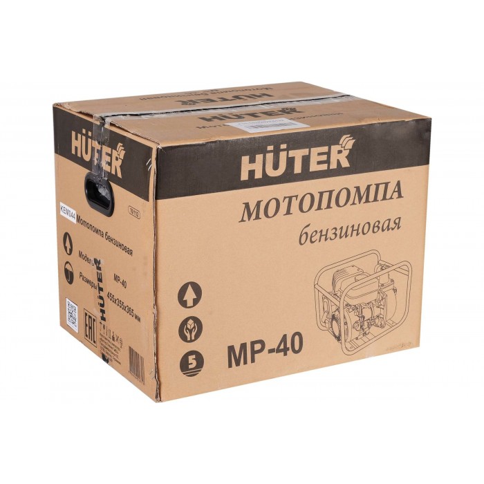 Мотопомпа Huter MP 40