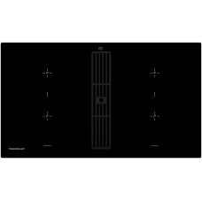 Индукционная варочная панель с вытяжкой Kuppersbusch KMI 9850.0 SR Black Velvet