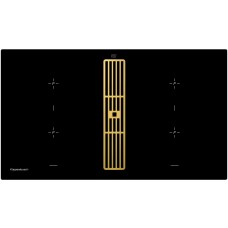 Индукционная варочная панель с вытяжкой Kuppersbusch KMI 9850.0 SR Gold