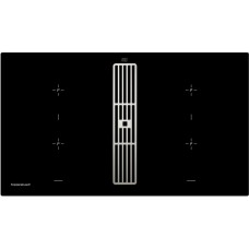Индукционная варочная панель с вытяжкой Kuppersbusch KMI 9850.0 SR Stainless Steel