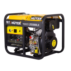 Электрогенератор дизельный Huter LDG 5000LX