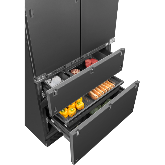 Встраиваемый холодильник HIBERG S-RFQ 800 FB inverter (French door)