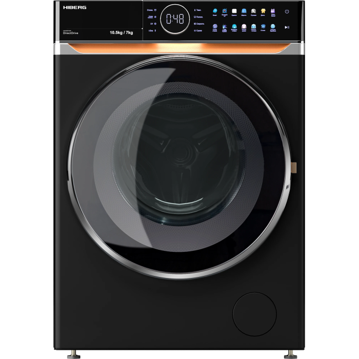 Cтиральная машина с сушкой HIBERG i-DDQ10 - 10714 B