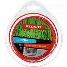 Леска для триммера PATRIOT Super Plus 240-15-6, 2.4 мм