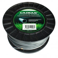Леска для триммеров Caiman Titanium Power DI051, круг, 3,5 мм, 124 м