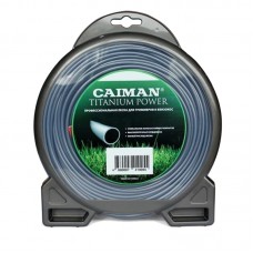 Леска для триммеров Caiman Titanium Power DI047, круг, 2,5 мм, 243 м