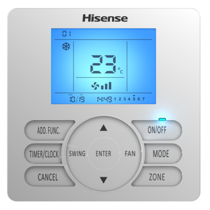 Центральный контроллер Hisense YJE-C01T(E)