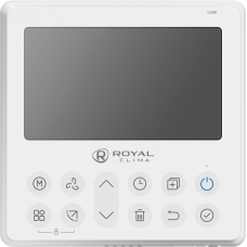 Проводной пульт управления Royal Clima RCW-120 для мульти-сплит-систем и полупромышленного оборудования