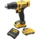 Дрель-шуруповерт аккумуляторная DeWALT DCD716D2-QW