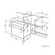 Встраиваемый духовой шкаф LEX EDS 101 BBL