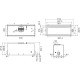 Встраиваемая вытяжка Elica LANE SENSOR BL MAT/A/52
