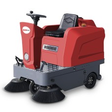 Подметальная машина аккумуляторная с сиденьем EVOline SWB 1250 T (без АКБ и ЗУ)