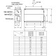 Фанкойл канальный General Climate GDUR-22R 2T (20.10) 100 Па (со встроен. платой силовых реле)