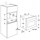 Духовой шкаф с паром Bertazzoni F457HERVTAC