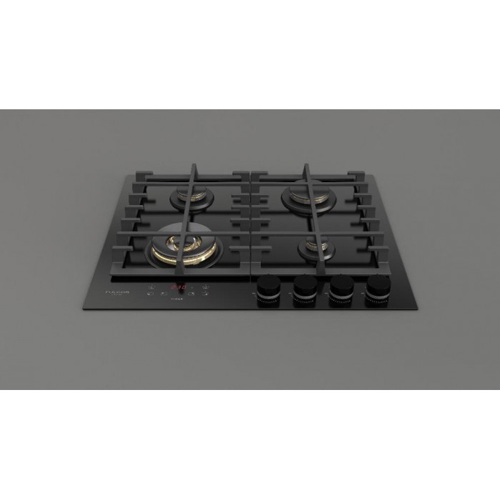 Газовая варочная панель Fulgor Milano FCLH 604 G T WK BK