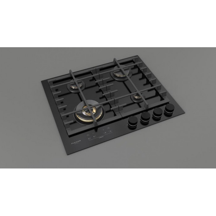Газовая варочная панель Fulgor Milano FCLH 604 G T WK BK
