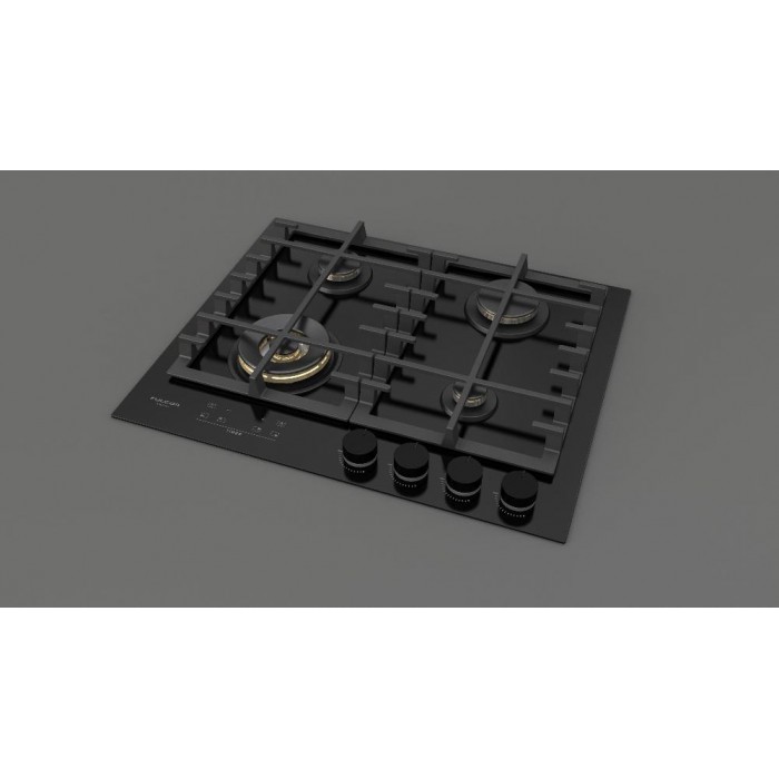 Газовая варочная панель Fulgor Milano FCLH 604 G T WK BK