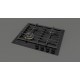 Газовая варочная панель Fulgor Milano FCLH 604 G T WK BK