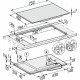 Индукционная панель конфорок с сенсорным управлением Miele KM7414 FX