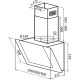 Кухонная вытяжка MAUNFELD Wind Push 50 белый