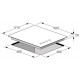 Варочная панель Fulgor Milano FCH 604 G WH