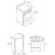 Варочный центр Bertazzoni PRO60 4 MFE S XT