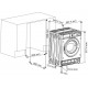 Встраиваемая стиральная машина KRONA KALISA 1400 8K WHITE