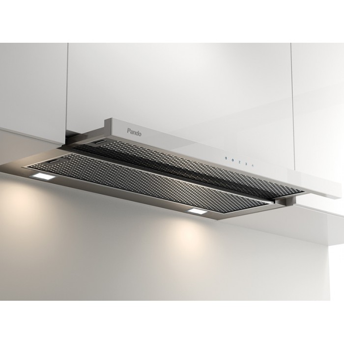 Встраиваемая вытяжка Pando IES/60 IX TOUCH CT BLANCO 850 SEC