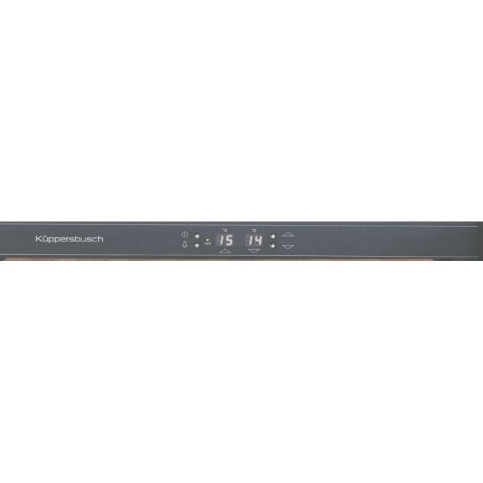 Встраиваемый винный шкаф Kuppersbusch FWKU 1800.0 S2 Black Chrome