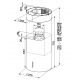 Вытяжка Faber CYLINDRA ISOLA PLUS WH GLOSS A37