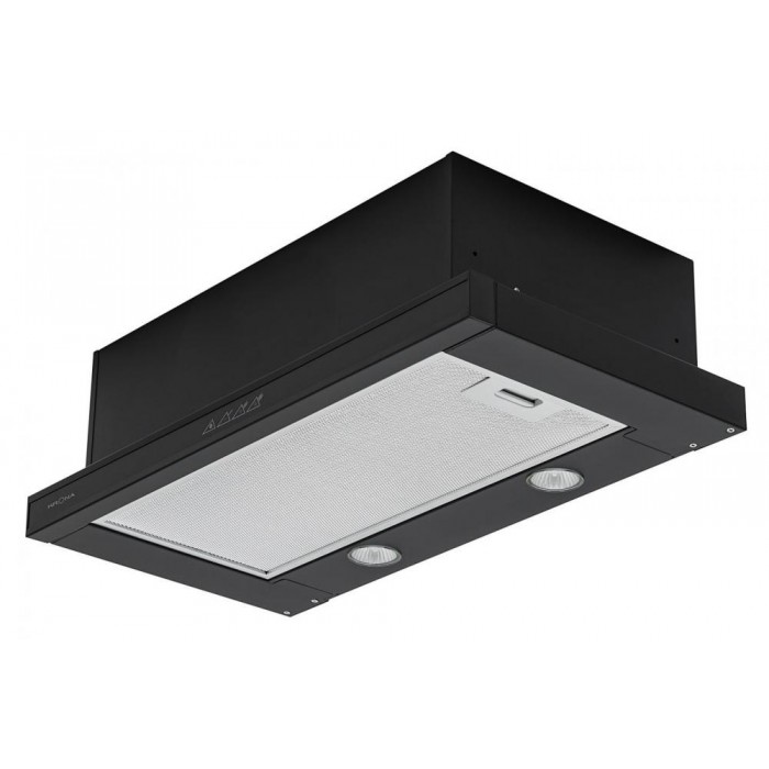 Встраиваемая вытяжка KRONA KAMILLA sensor 600 black (2 мотора)