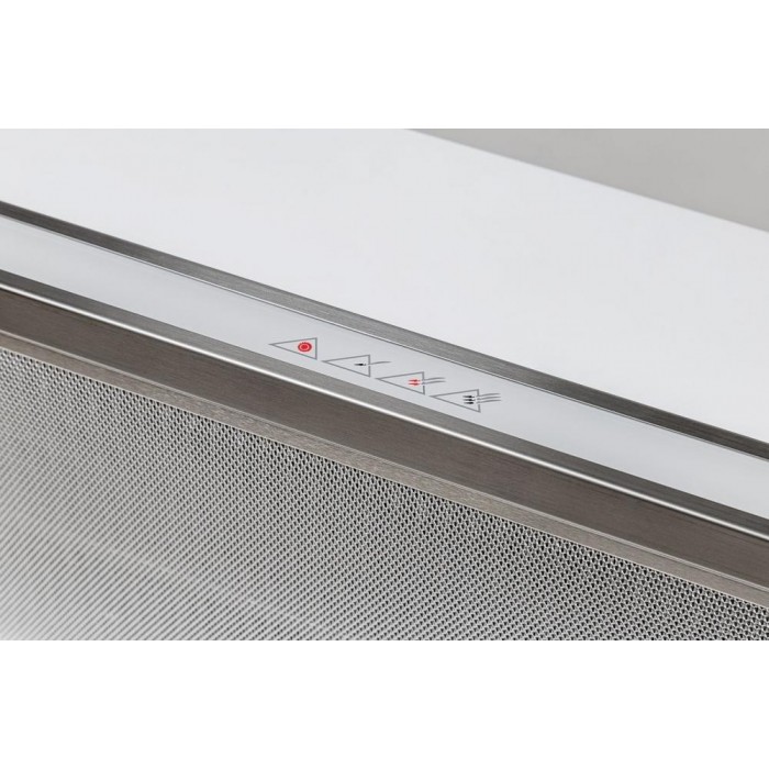 Встраиваемая вытяжка KRONA Kamilla sensor 600 white glass (2 мотора)