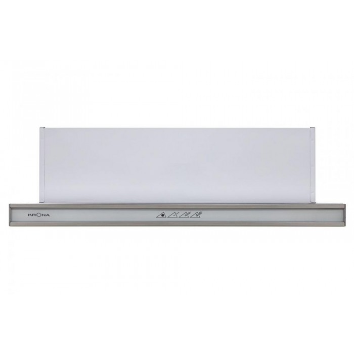 Встраиваемая вытяжка KRONA Kamilla sensor 600 white glass (2 мотора)