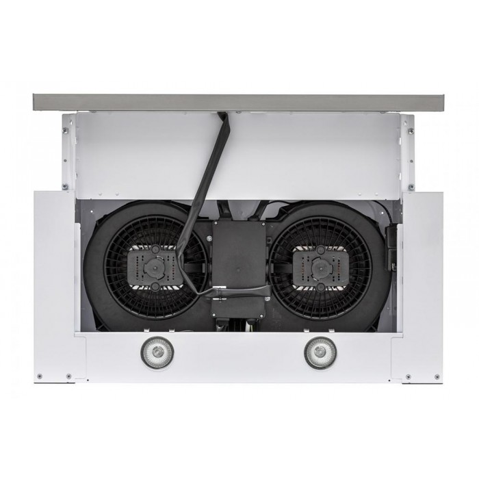 Встраиваемая вытяжка KRONA Kamilla sensor 600 white glass (2 мотора)