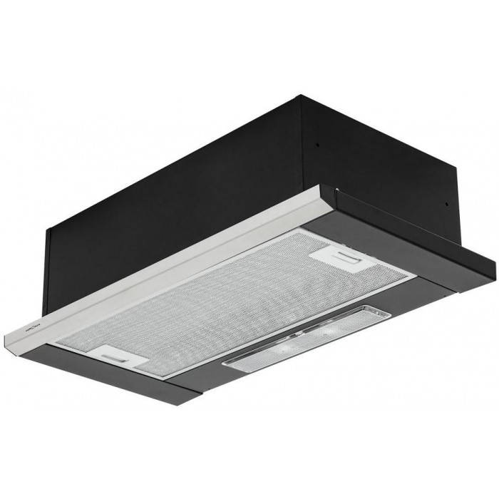 Вытяжка Krona Kamilla slim 600 black/inox (2 мотора)