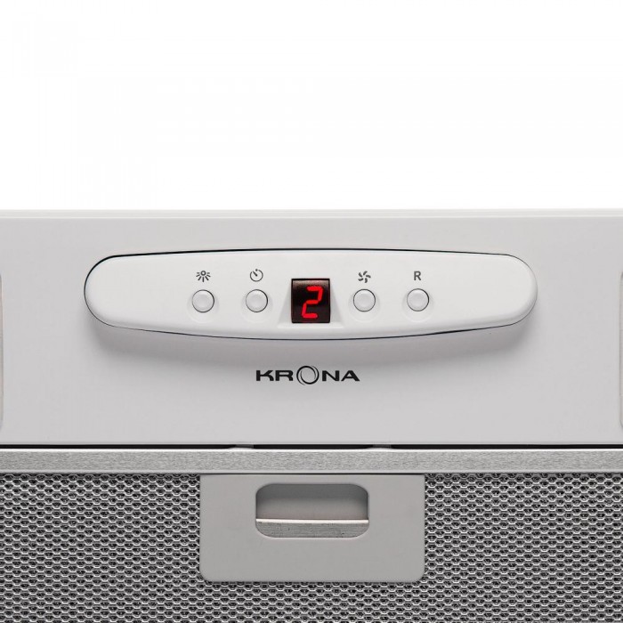 Встраиваемая вытяжка KRONA MINI 600 WHITE slider