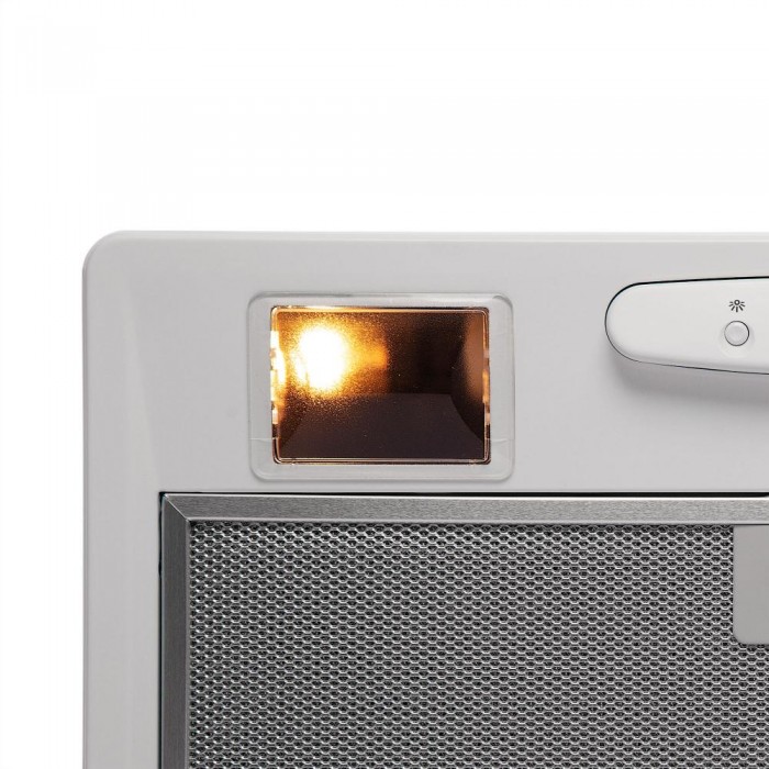 Встраиваемая вытяжка KRONA MINI 600 WHITE slider